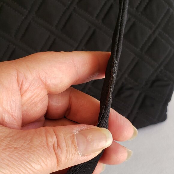 Vera Bradley Classic Black Tote - Picture 13 of 14